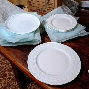 Bernardaud White Dinnerware : Louvre Series